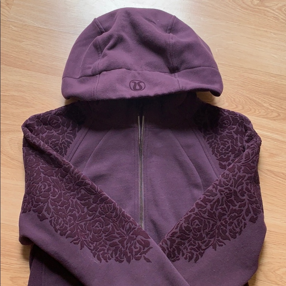 Lululemon Scuba Hoodie IV *Floral Flock Sz 6
